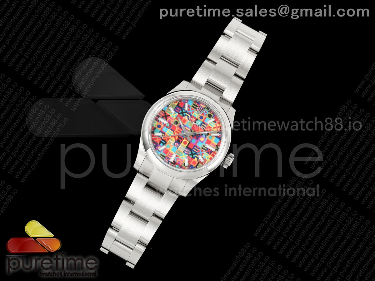 Oyster Perpetual 31mm 277200 EWE Best Edition Rolex Anniversary Dial on SS Bracelet A2232