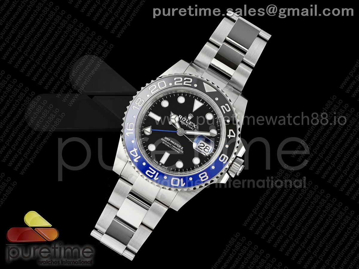 GMT-Master II 126710 BLNR 904L Steel Clean Plus 1:1 Best Edition on Oyster Bracelet DD3285-FS