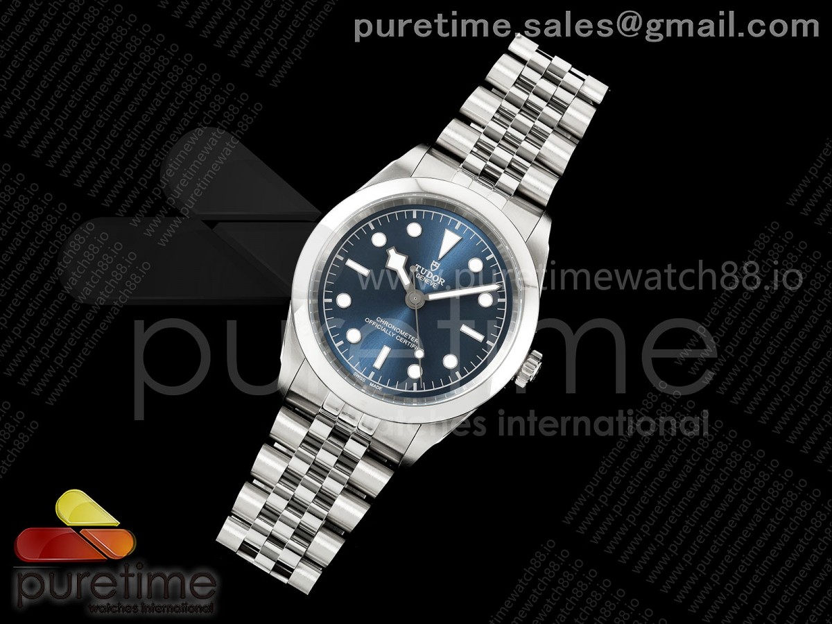 Black Bay One 41 SS HTF 1:1 Best Edition Blue Dial on SS Bracelet A26J