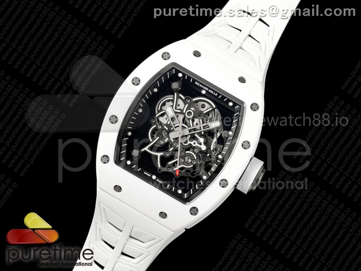 Boss Studio RM055 White Ceramic RMUL2 Super Clone (Free Sprung)