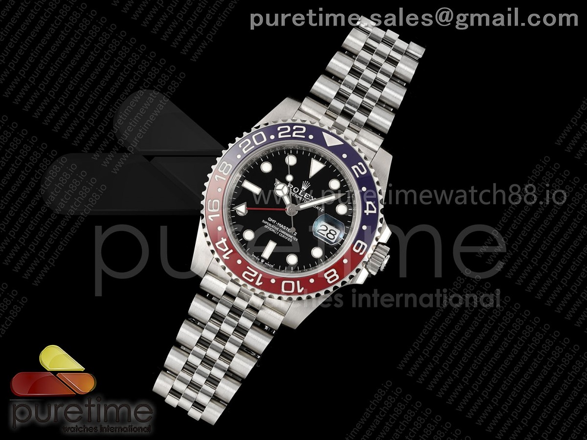 GMT-Master II 126710 BLRO 904L Steel RICH 1:1 Best Edition on Jubilee Bracelet JH3285 V2