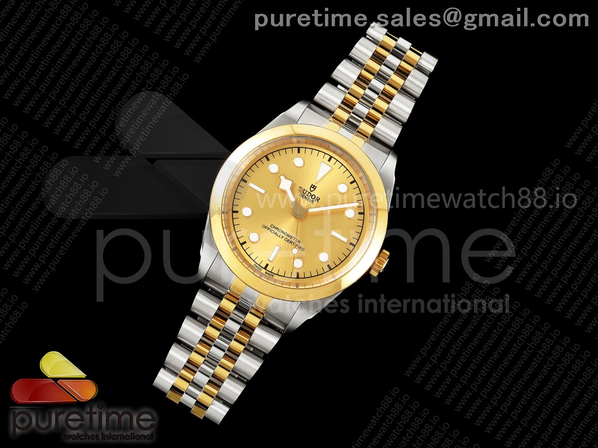 Black Bay One 41 SS/YG HTF 1:1 Best Edition YG Dial on SS/YG Bracelet A26J