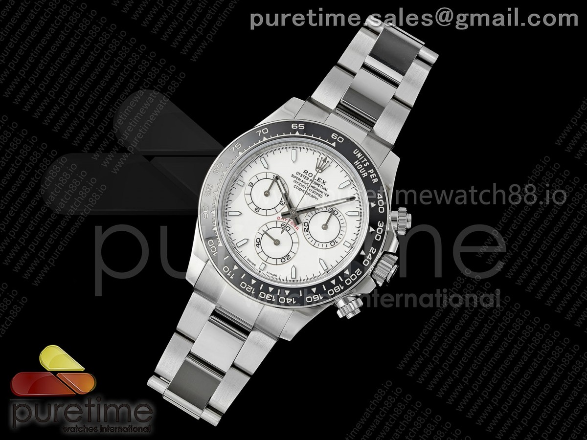 Daytona 126502 BTF 1:1 Best Edition White Dial on SS Bracelet JH4131