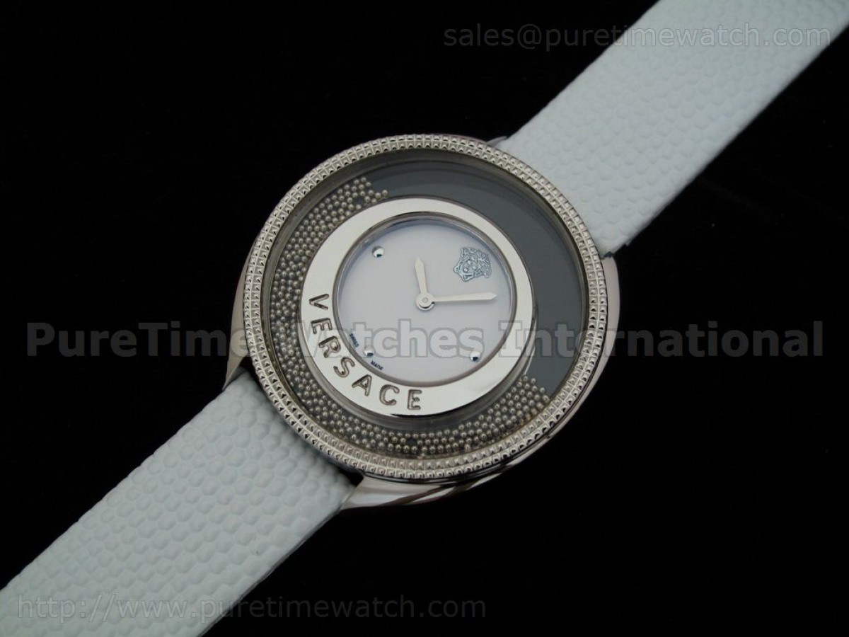Destiny Spirit SS White Dial on White Strap