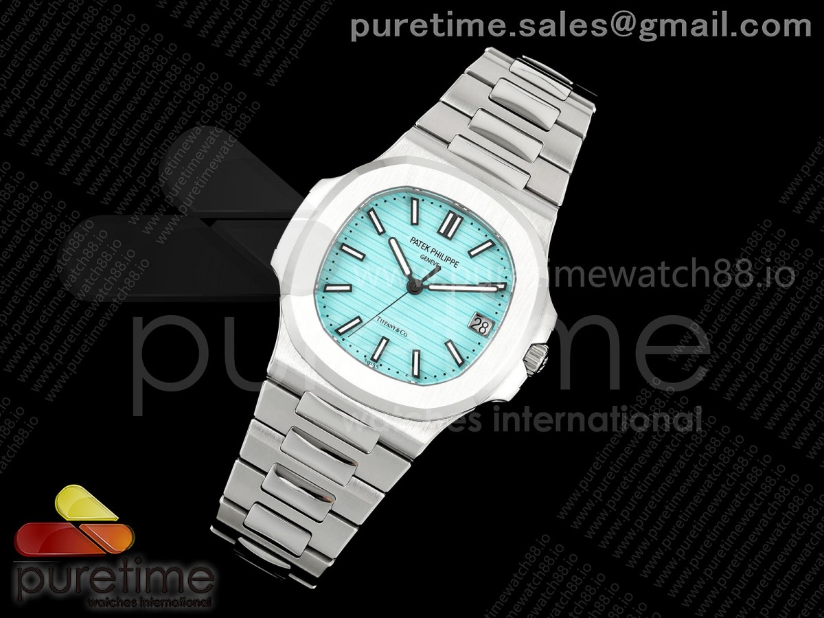 Nautilus 5711 DDF 1:1 Best Edition Tiffany Blue Dial on SS Bracelet DD330 Super Clone