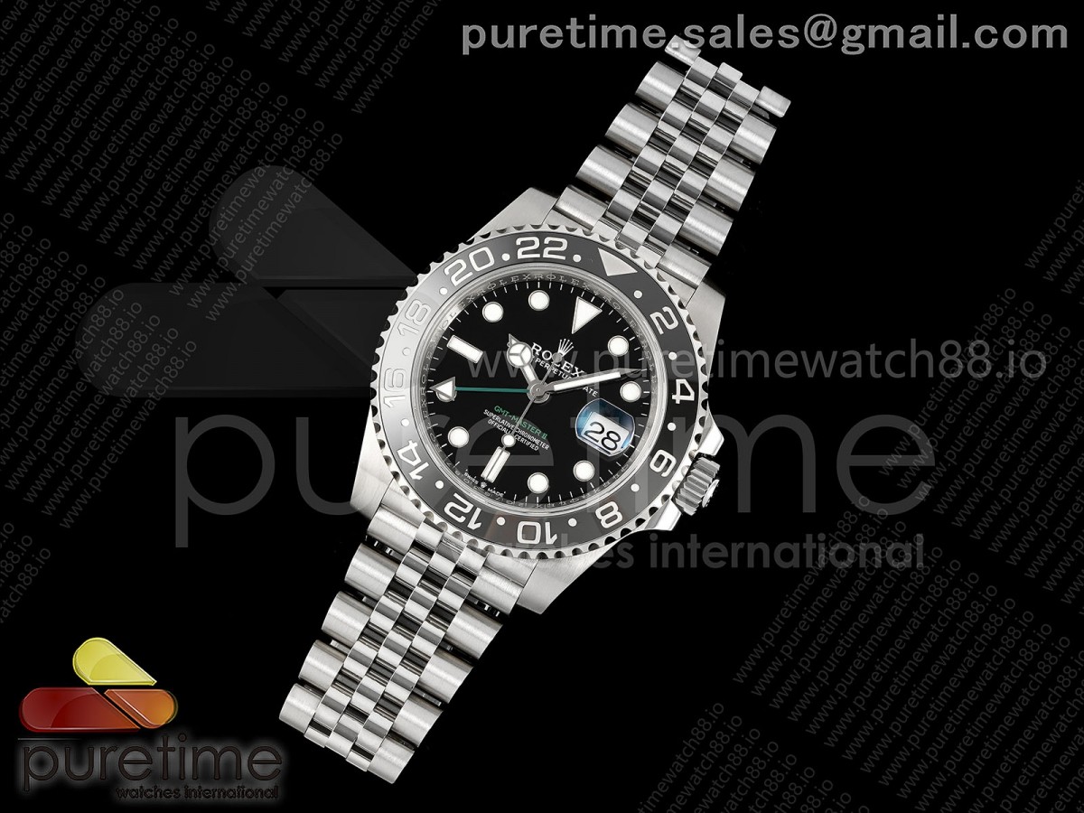 GMT-Master II 126710 GRNR 904L Steel RICH 1:1 Best Edition on Jubilee Bracelet JH3285 (Free Sprung) V2