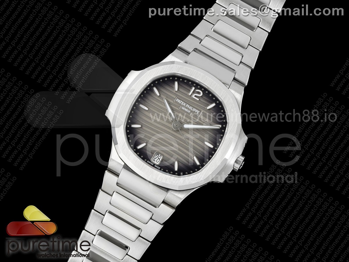 Nautilus 7118 Ladies DDF 1:1 Best Edition Gray Dial on SS Bracelet DD324 Super Clone
