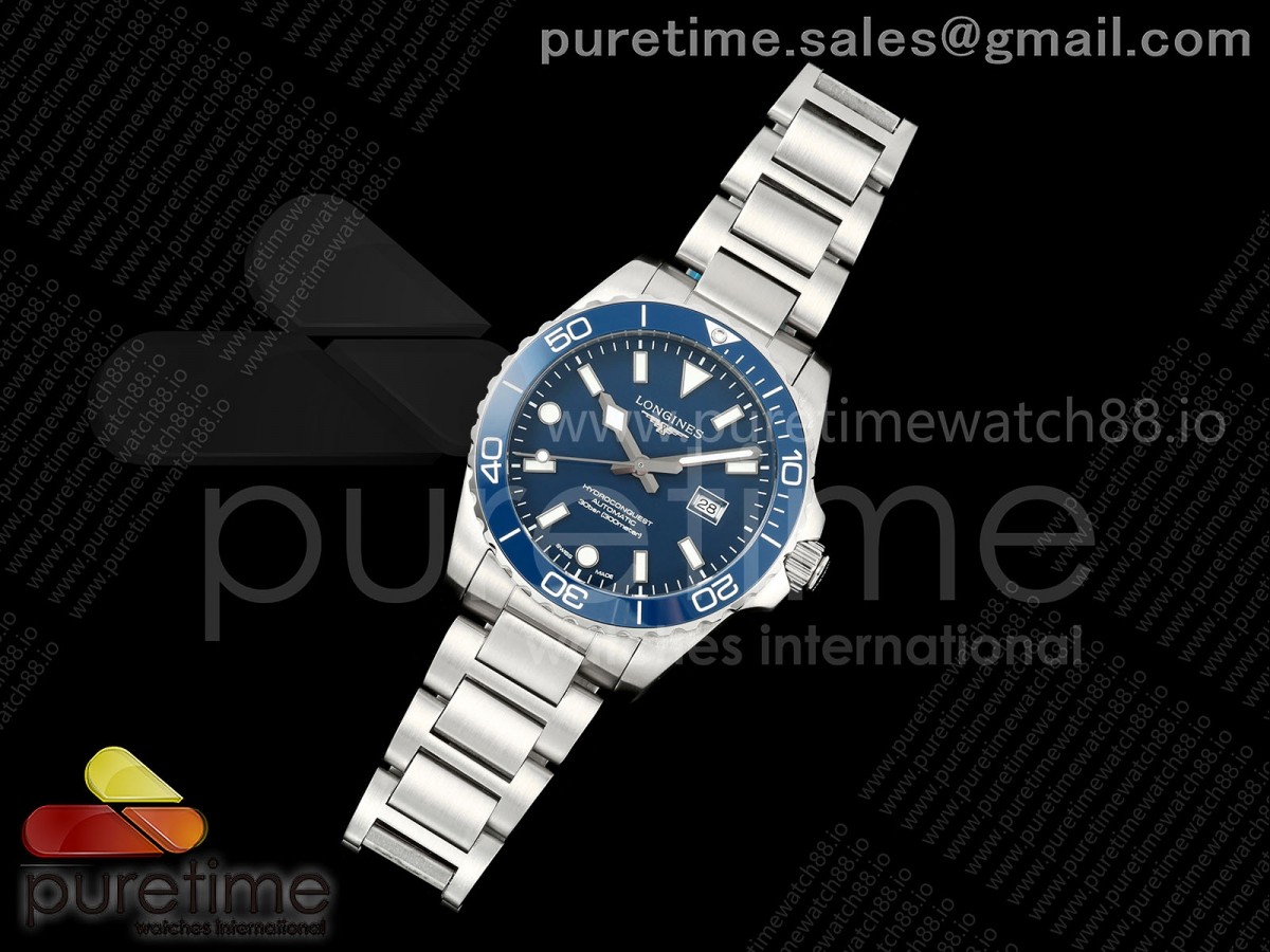 HydroConquest SS U8F 1:1 Best Edition Blue Dial on SS Bracelet SA3135