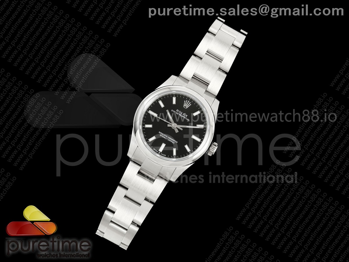 Oyster Perpetual 31mm 277200 EWE Best Edition Black Dial on SS Bracelet A2232