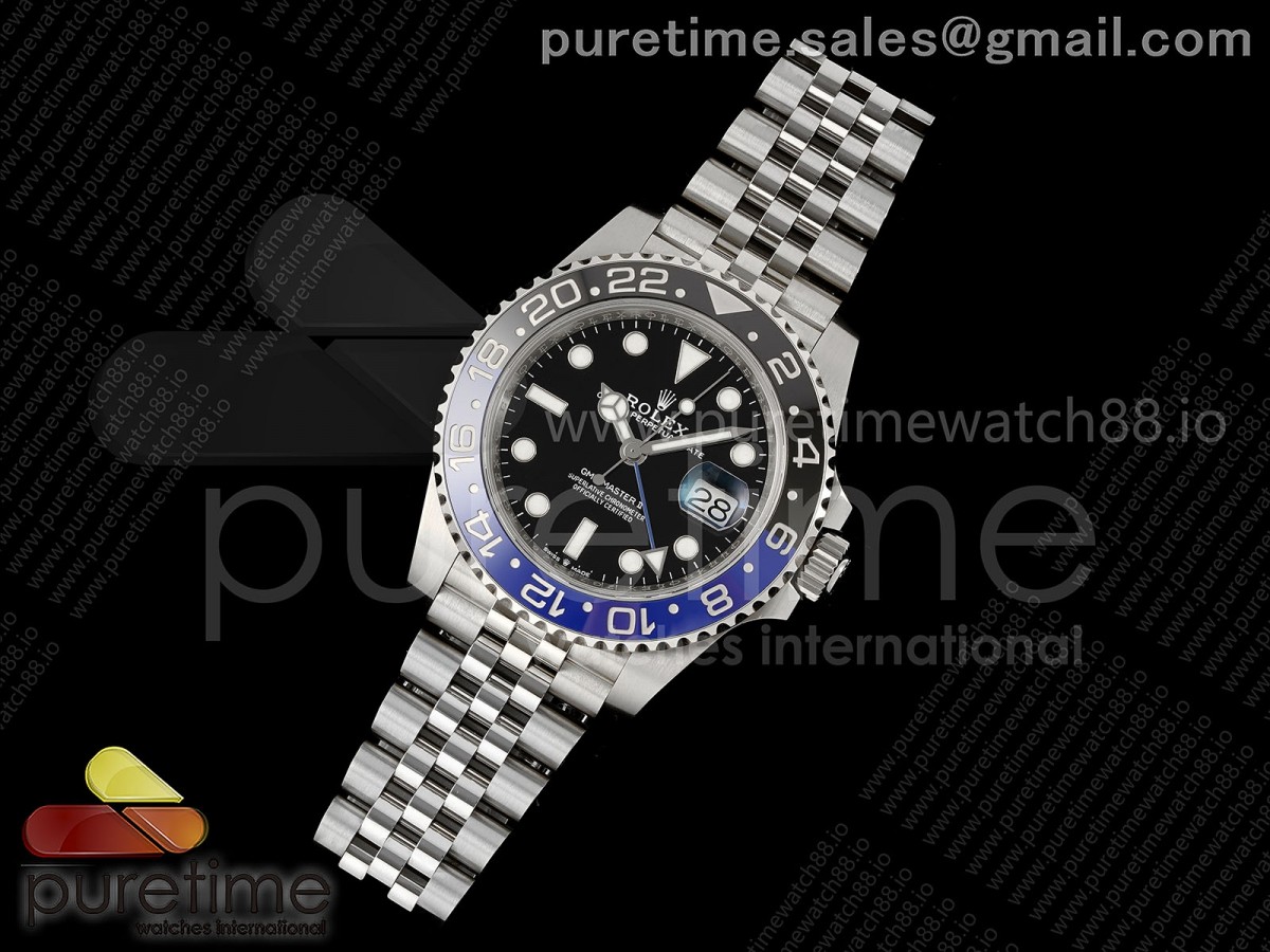 GMT-Master II 126710 BLNR 904L Steel RICH 1:1 Best Edition on Jubilee Bracelet JH3285 V2