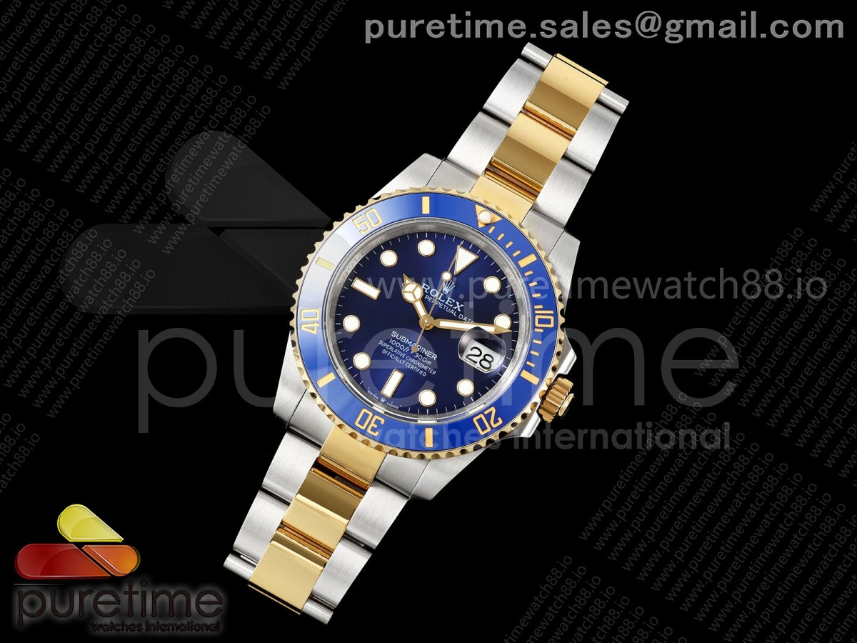 Submariner 41mm 126613 LB Blue Ceramic 904L Steel QF 1:1 Best Edition JH3235 Free Sprung