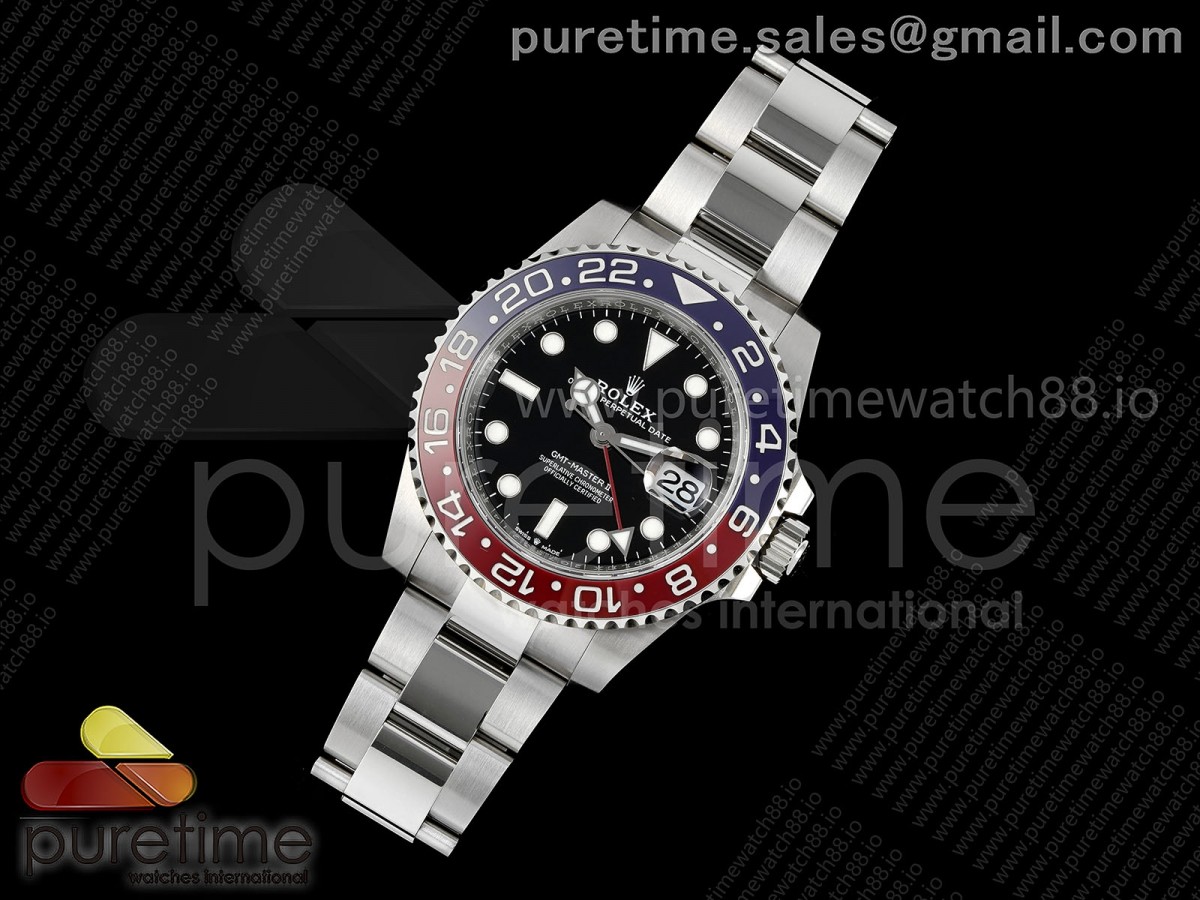 GMT-Master II 126710 BLRO 904L Steel RICH 1:1 Best Edition on Oyster Bracelet JH3285 V2