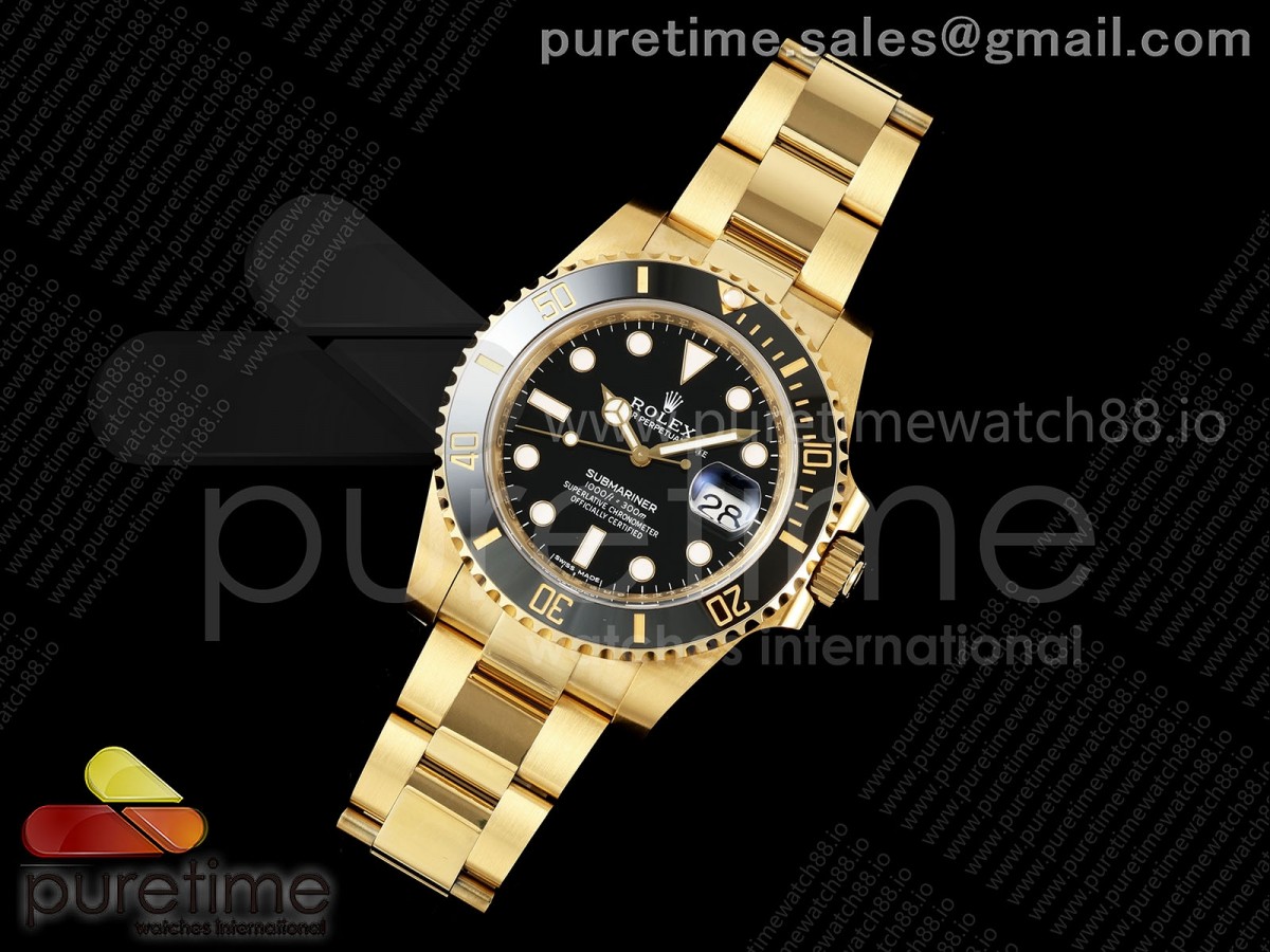 Submariner 40mm 116618 LN Black Ceramic WF 1:1 Best Edition DD3135