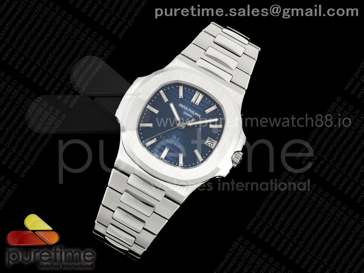 Nautilus 5711 BBF 1:1 Best Edition 40 Anniversary Blue Dial on SS Bracelet DD324 Super Clone