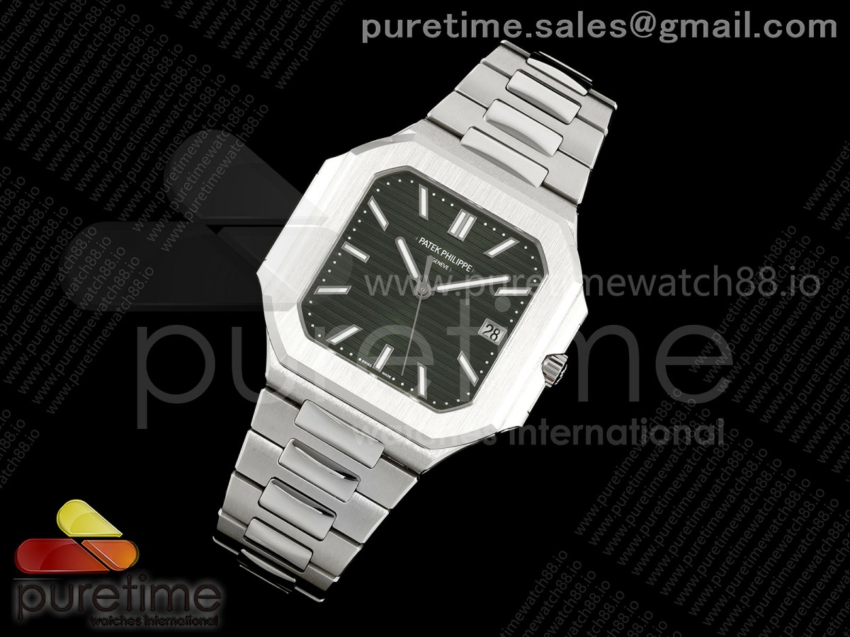 Cubitus 5821 SS BBF Best Edition Green Dial on SS Bracelet DD330 Super Clone
