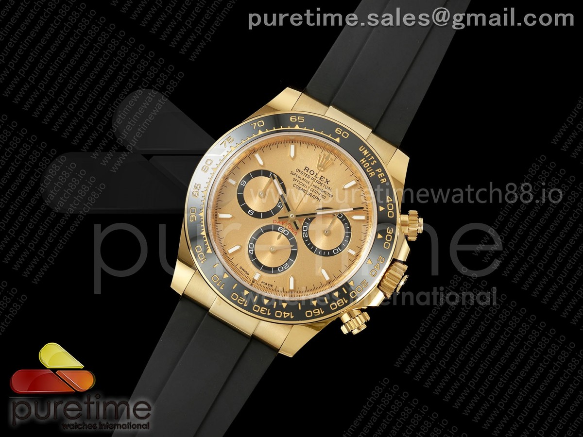 Daytona 126518 WF 1:1 Best Edition YG Dial on Oysterflex Strap JH4131 (Free Sprung)