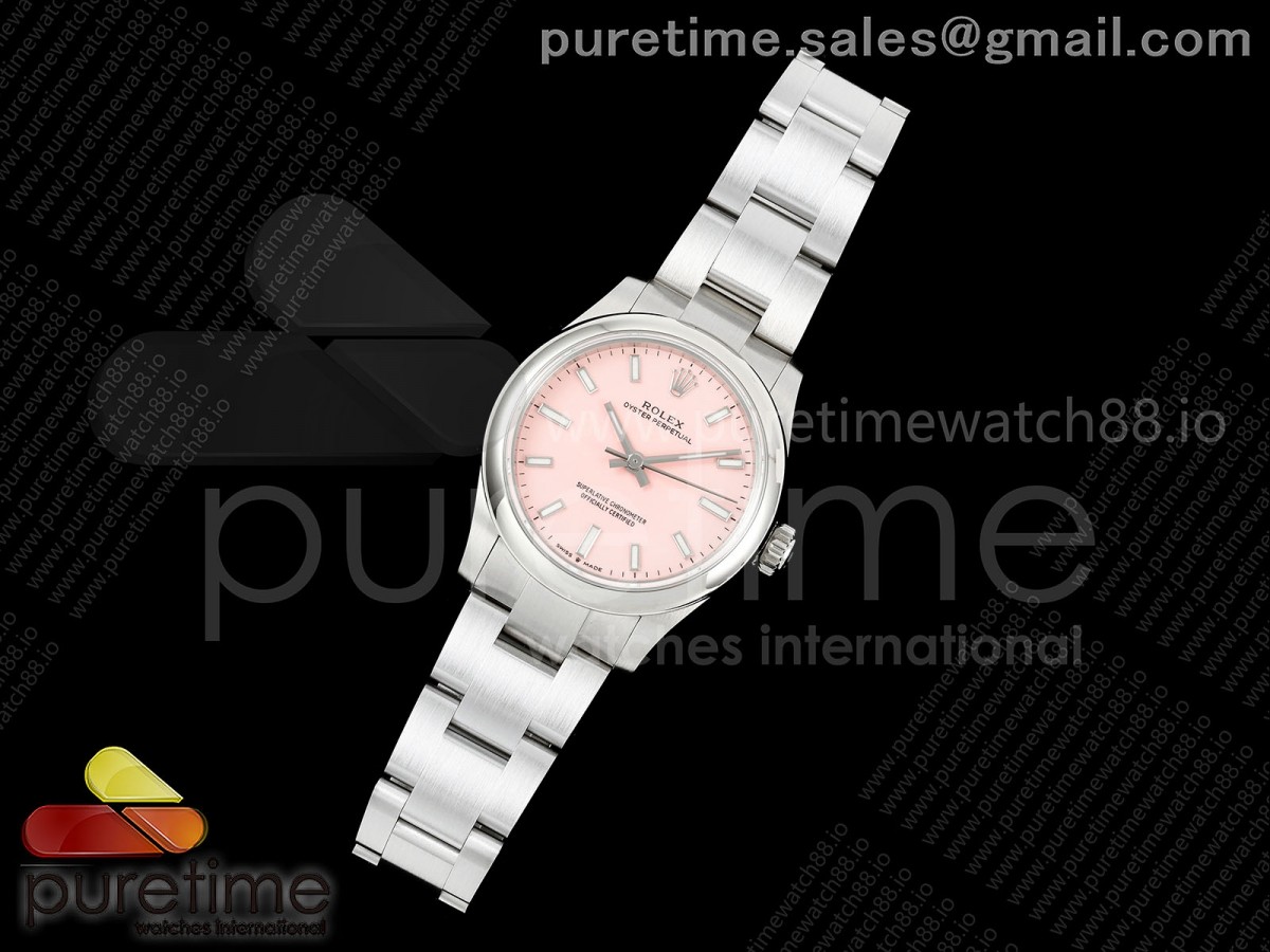 Oyster Perpetual 31mm 277200 EWE Best Edition Pink Dial on SS Bracelet A2232