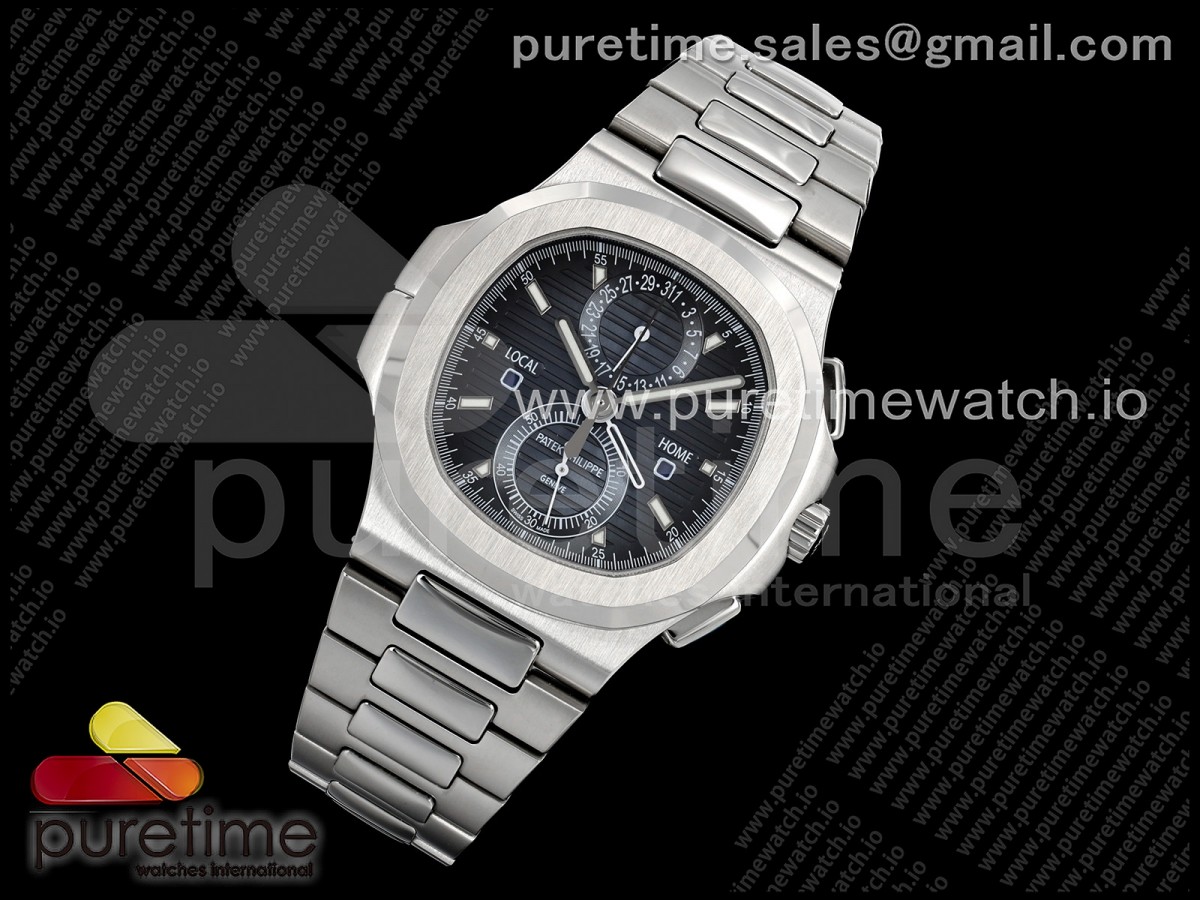 Nautilus 5990 SS 2F Best Edition Blue Dial on SS Bracelet A520