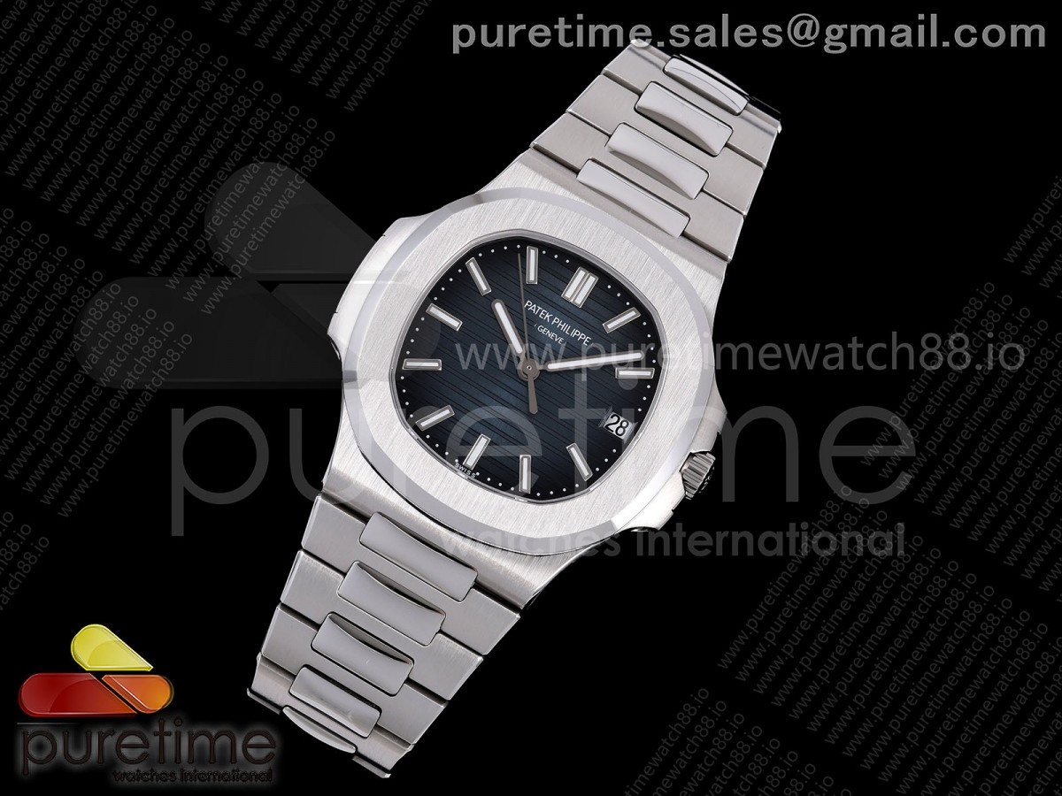 Nautilus 5711 BBF 1:1 Best Edition Blue Dial on SS Bracelet DD324 Super Clone V2