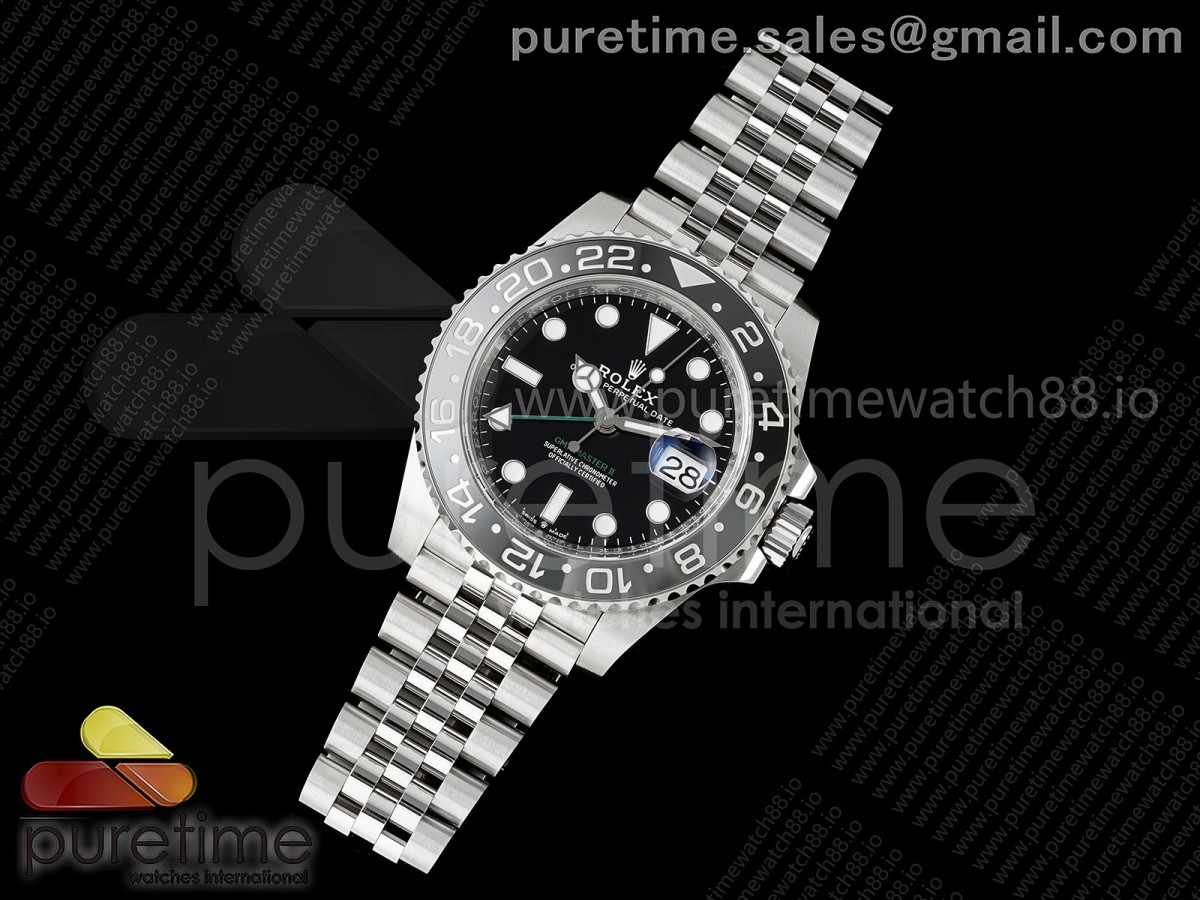 GMT-Master II 126710 GRNR 904L Steel Clean Plus 1:1 Best Edition on Jubilee Bracelet DD3285-FS