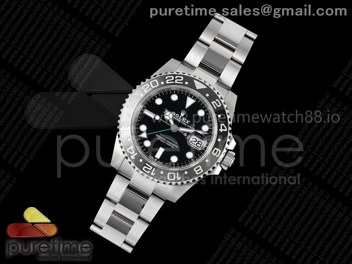 GMT-Master II 126710 GRNR 904L Steel RICH 1:1 Best Edition on Oyster Bracelet JH3285 (Free Sprung) V2
