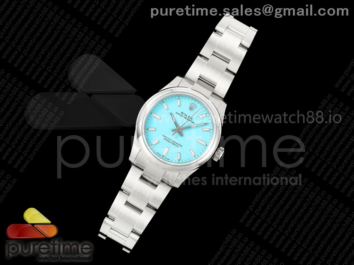 Oyster Perpetual 31mm 277200 EWE Best Edition Turquoise Dial on SS Bracelet A2232