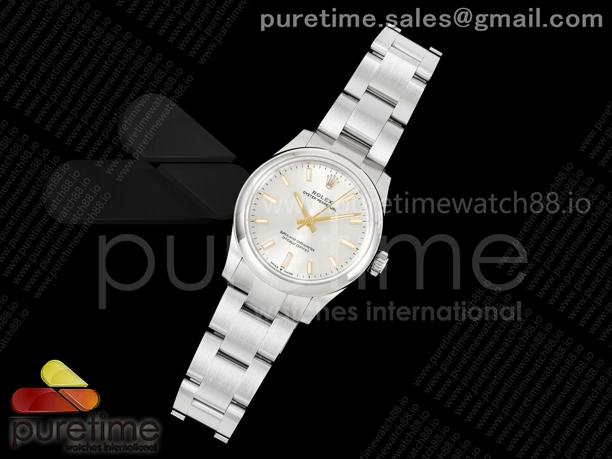 Oyster Perpetual 31mm 277200 EWE Best Edition Silver Dial on SS Bracelet A2232