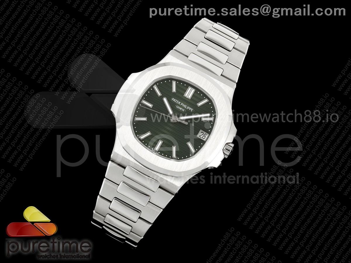 Nautilus 5711 BBF 1:1 Best Edition Green Dial on SS Bracelet DD324 Super Clone