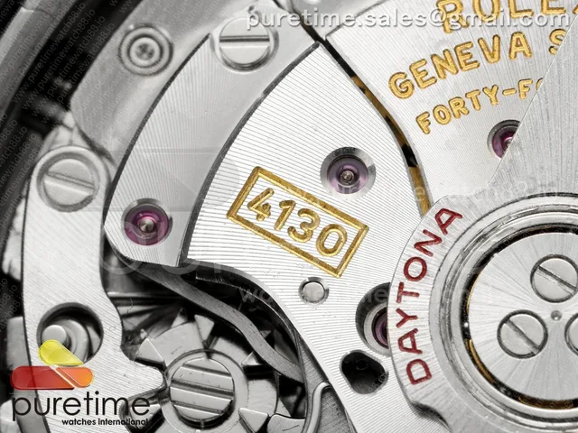 Daytona 116520 UFO 1:1 Best Edition Black Dial on Braclet UF4130 (Free Sprung) — photo 23